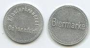 Deutschland Bundesrepublik Bayern Biermarke Wertmarke Bierzeichen T175 - Klosterbrauerei Ochsenfurt -