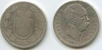 Italien Königreich 2 Lire Silber G1972 - Umberto I. 1878-1900 Italy Italia -
