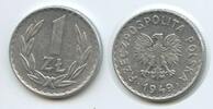 Polen 1 Zloty Aluminium G11678 - Poland Polskich Polska -