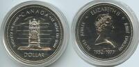 Kanada 1 Dollar Silber GS055 - Silver Jubilee Queen Elizabeth II. 1952-1977 Canada -