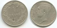 Belgien 1 Franc H009 - Des Belges Albert I. 1909-1934 Belgium -