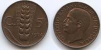 Italien Königreich 5 Centesimi G3572 - Vittorio Emanuele III. 1900-1946 Italia Italy -
