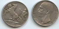 Italien Königreich 10 Lire G1970 - SEHR RAR Vittorio Emanuele III. 1900-1946 Italy Italia -