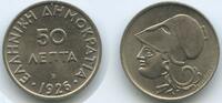 Griechenland 50 Lepta G3031 - Athena Greece Second Hellenic Republic -