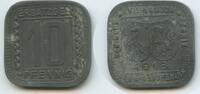 Deutsches Reich Kaiserreich Bayern 10 Pfennig Notgeld T115 - BASF Ludwigshafen am Rhein Badische Anilin & Soda Fabrik - Germany -
