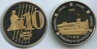 Monaco Medaille 10 E Specimen GY610 - Probe Prueba Essai Entwurf - Principauté de Monaco -