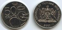 Trinidad & Tobago 50 Cents G2794 - Drums Trommeln -