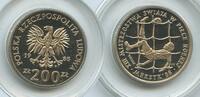 Polen 200 Zlotych Probe G2067 - PROBA Fussball WM Mexiko 86 Poland -