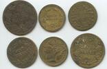 Deutschland Nürnberg Spielmarken Lot Rechenpfennig M579 - 6 Stück Lot Fortuna Diverse altes Spielgeld -