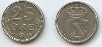 Dänemark 25 Öre (25 Øre) G7396 - Christian X.1912-1947 Denmark -