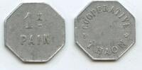Frankreich 1K Pain (1 Kg) Brotmarke M595 - Thaon-les-Vosges Coopérative Thaon France - Co-operative Token -