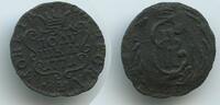 Sibirien Russland 1 Polushka (¼ Kopek) G0835 - SEHR RAR Siberia Russia Ekaterina II. 1762-1796 -