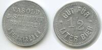 Deutschland Bundesrepublik Bayern Biermarke Wertmarke Bierzeichen Beer-Token T615 - Neunkirchen am Brand - Vasold & Schmitt Brauerei ½ Liter Bier -