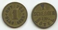 Deutschland München Biermarke Bierzeichen Wertmarke T567 - München A.Schegger Ring Hotel Gut für 1 Glas Bier -
