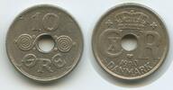 Dänemark 10 Öre (10 Øre) G7400 - Christian X. 1912-1947 Denmark -