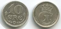 Dänemark 10 Öre Silber (10 Øre) G7203 - Christian X. 1912-1947 Denmark -