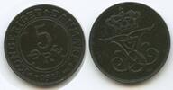Dänemark 5 Öre (5 Øre) G8740 - Frederik VIII. 1906-1912 Denmark -