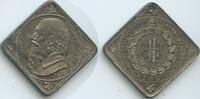 Deutsches Reich Kaiserreich Alte Medaille Klippe GX831 - Johann Friedrich Ludwig Christoph Jahn 1778-1852 -