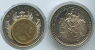 Deutschland Bundesrepublik Medaille 1 Mark GY269 - Inlay-Gedenkprägung Deutsche Mark mit Goldauflage -