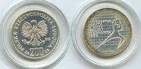 Polen 200 Zlotych Probe Trial Strike G2065 - Poland Proba World Soccer Championship Games in Spain -
