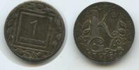Österreich Kaiserreich Marchtrenk 1 Heller Kriegsnotgeld Token Coinage G8962 - Kriegsgefangenlager Marchtrenk KGL Prisoner of War Camp Austria -