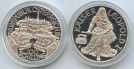 Österreich 100 Schilling Silber PA251 - Kaiser Leopold I. Proof Austria -