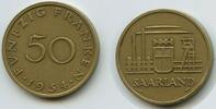 Saarland - Deutschland Frankreich 50 Franken G3624 - Scarce Germany -
