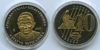 Vatikan Italien-Kirchenstaat 10 E Specimen Medaille GY138 - Bimetallmedaille Probe Papst Benedikt XVI. -