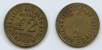 Großbritannien Great Britain United Kingdom Jeton 2 £ Token Wertmarke M768 - Royal Arsenal Co.Operative Society Ltd. -