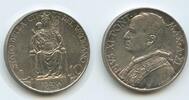 Vatikan Italien-Kirchenstaat 10 Lire Silber 1932-XI G1472 - Papst Pius XI. 1922-1939 Vatican Vatican City aEF, Patina