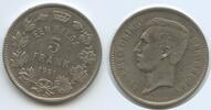 Belgien EEN Belga - 5 Frank (5 Francs) G9002 - DER BELGEN - Albert Roi des Belges Belgium -