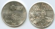 Schweiz Eidgenossenschaft Silbermedaille GY749 - Stadt Bern Eidenössisches Turnfest Suisse -