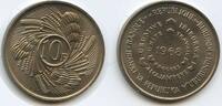 Burundi 10 Francs G11569 - First Anniversary of Republic F.A.O. -