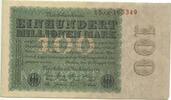 Deutsches Reich Weimar 100 Millionen Mark GB334 - Reichsbanknote Banknote Paper Money Germany -