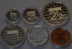 Niederlande Kursmünzensatz KMS lose ohne Blister GS545 Netherlands Coins Proof Mint Set with Medal -