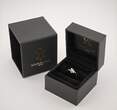 Ringe  Eleganter Diamantring aus Weißgold | 585 / 2,19g / Gr. 52