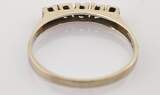 Ringe  Klassischer Diamantring aus Weißgold | 585 / 1,23g / Gr. 53