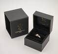 Ringe  Vintage-Goldring mit Diamant in offener Fassung | 585 / 2,38g / Gr.54