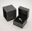 Ringe  Goldring mit Turmalin im Marquise-Schliff | 750 / 4,65g / Gr. 52