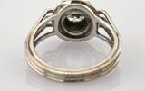 Ringe  Art-Déco-Weißgoldring aus Gold mit Diamant | 585 / 5,16g / Gr. 55
