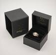 Ringe  Art-Déco-Weißgoldring aus Gold mit Diamant | 585 / 5,16g / Gr. 55