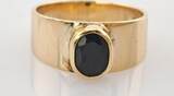 Ringe  Statement-Ring aus Gold mit Rubin | 333 / 5,98g / Gr. 60