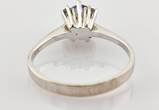 Ringe  Weißgold-Verlobungsring mit Turmalin & Diamanten | 585 / 2,7g / Gr. 56