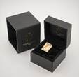 Ringe  Extravaganter Gold-Herrenring mit Diamant | 750 / 11,49g / Gr. 63