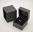 Ringe  Klassischer Weißgold-Solitärring mit Diamant | 750 / 2,39g / Gr. 50