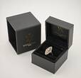 Ringe  Art-Déco-Ring aus Weißgold mit Diamanten | 585 / 2,1g / Gr. 57