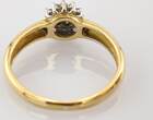 Ringe  Eleganter Goldring mit Diamantcluster | 750 / 3,39g / Gr. 57