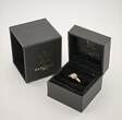 Ringe  Eleganter Goldring mit Diamantcluster | 750 / 3,39g / Gr. 57