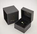 Ringe  Minimalistischer Goldring mit Diamant | 585 / 1,74g / Gr. 53