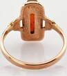 Ringe  Statement-Ring aus Gold mit Bernstein | 585 / 3,91g / Gr. 54